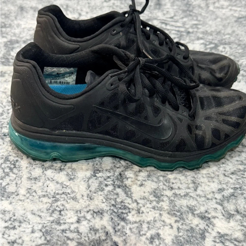 Nike Womens Air Max Plus 2014 429890-040 Black Casual Shoes Sneakers Size 7